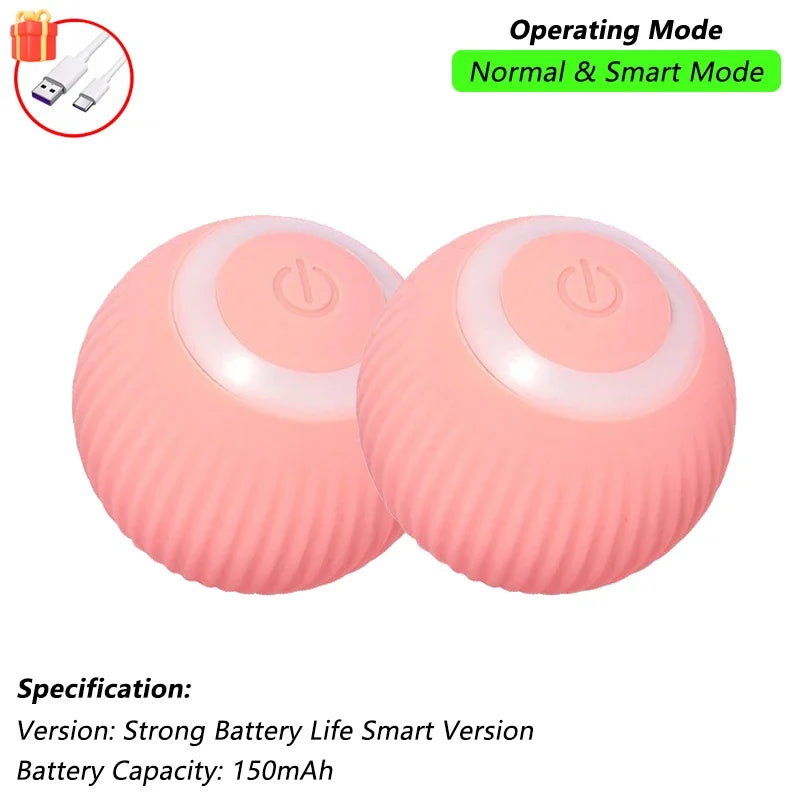 Interactive Rolling Cat Ball
