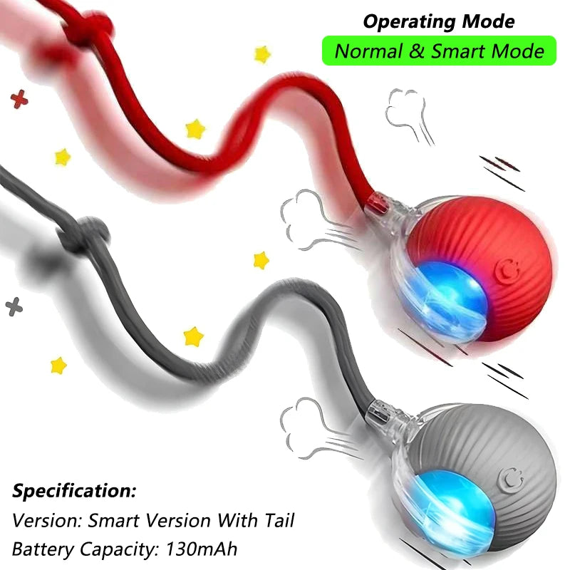Interactive Rolling Cat Ball