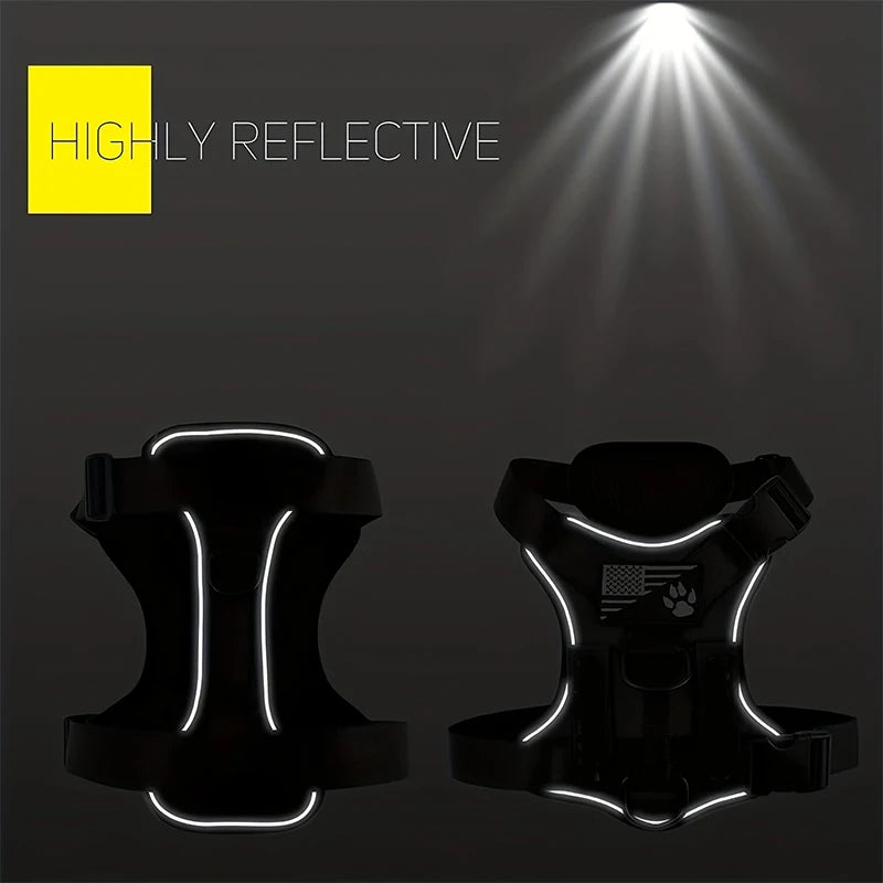 Reflective Service Dog Harness