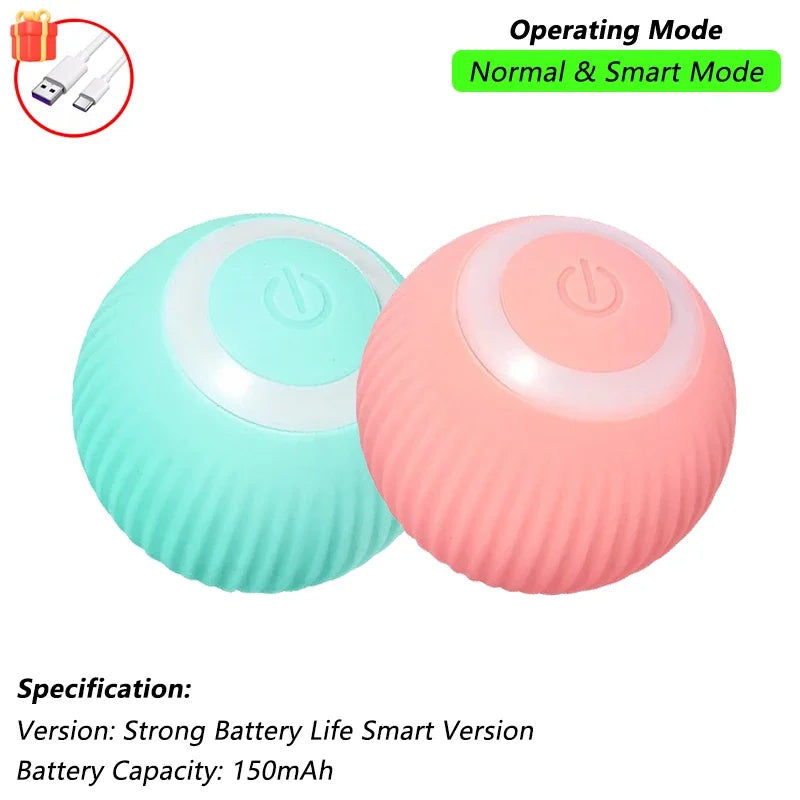 Interactive Rolling Cat Ball