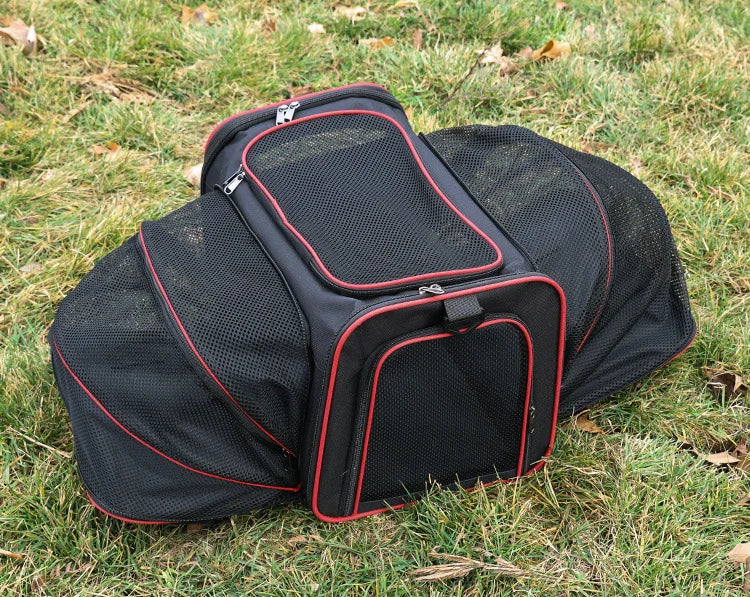 Foldable Mesh Pet Carrier