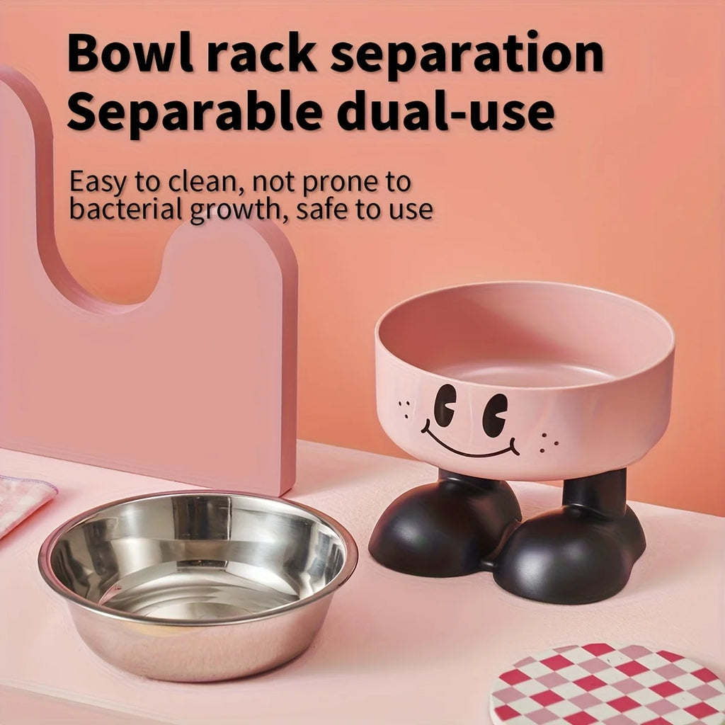 Elevated Stainless Steel Pet Bowl