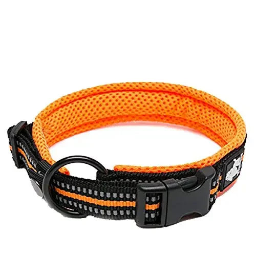 Padded Reflective Dog Collar