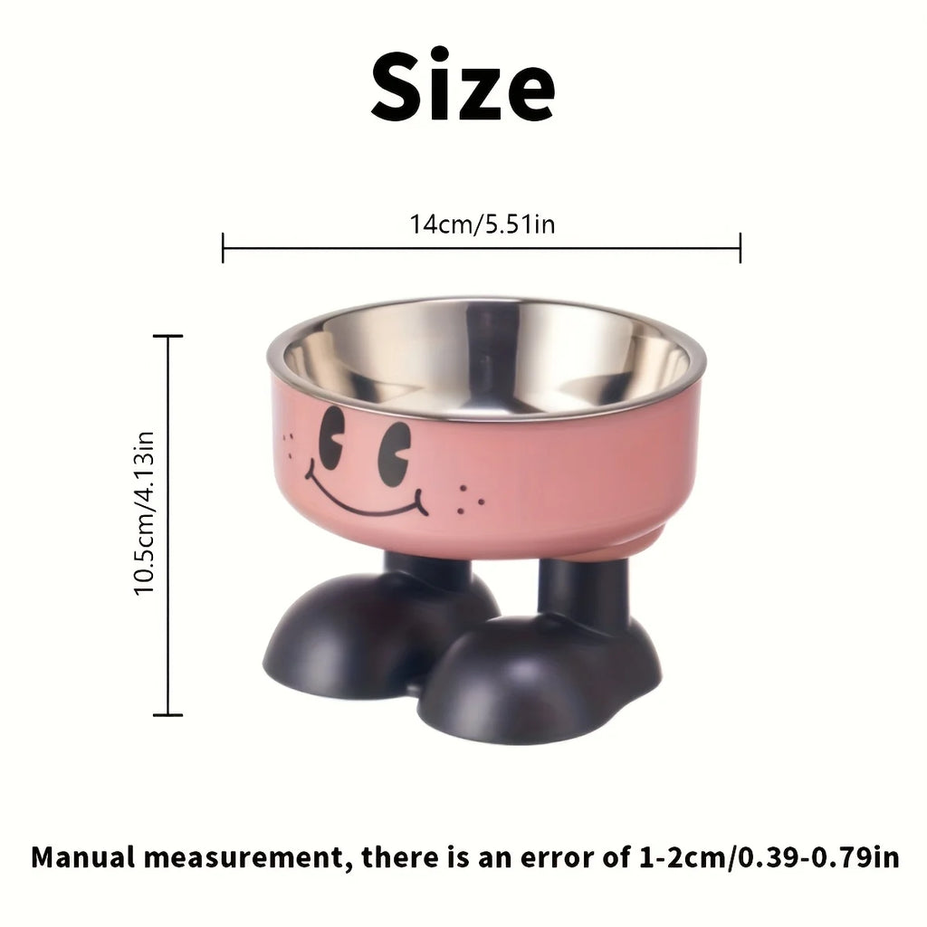Elevated Stainless Steel Pet Bowl