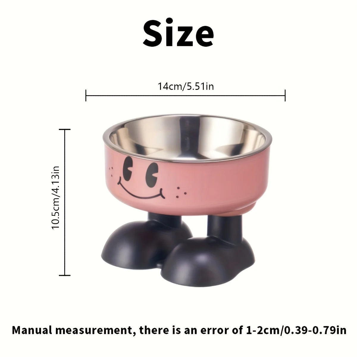 Elevated Stainless Steel Pet Bowl