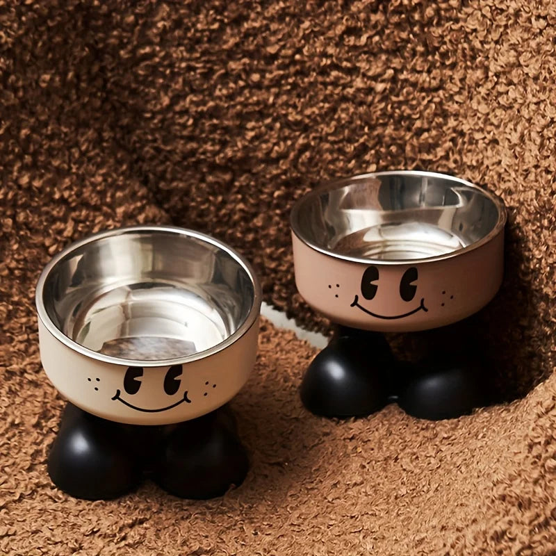 Elevated Stainless Steel Pet Bowl