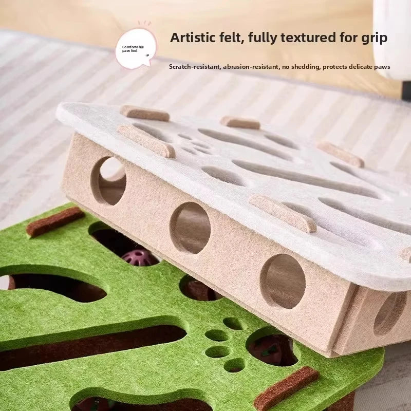 Cat Puzzle Feeder Toy
