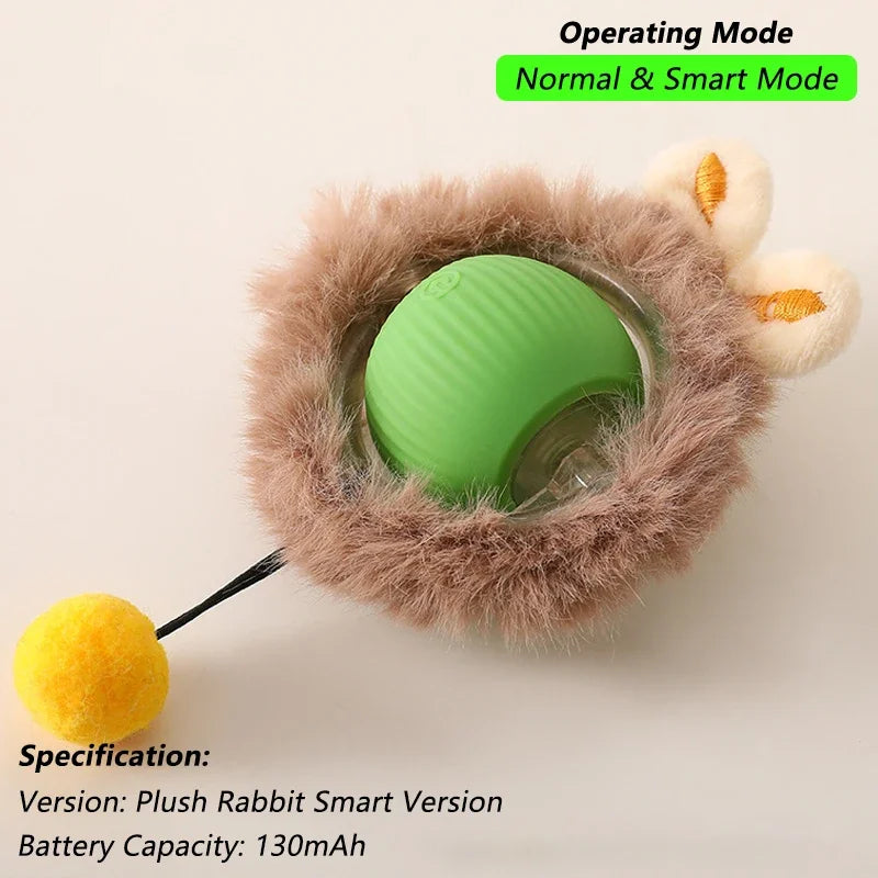 Interactive Rolling Cat Ball