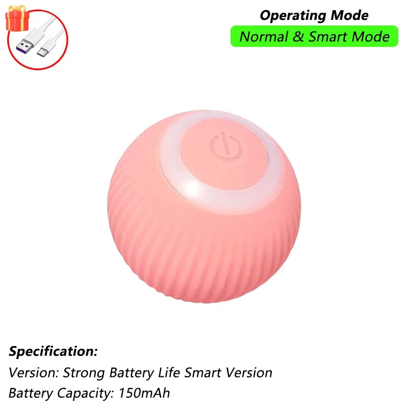 Interactive Rolling Cat Ball