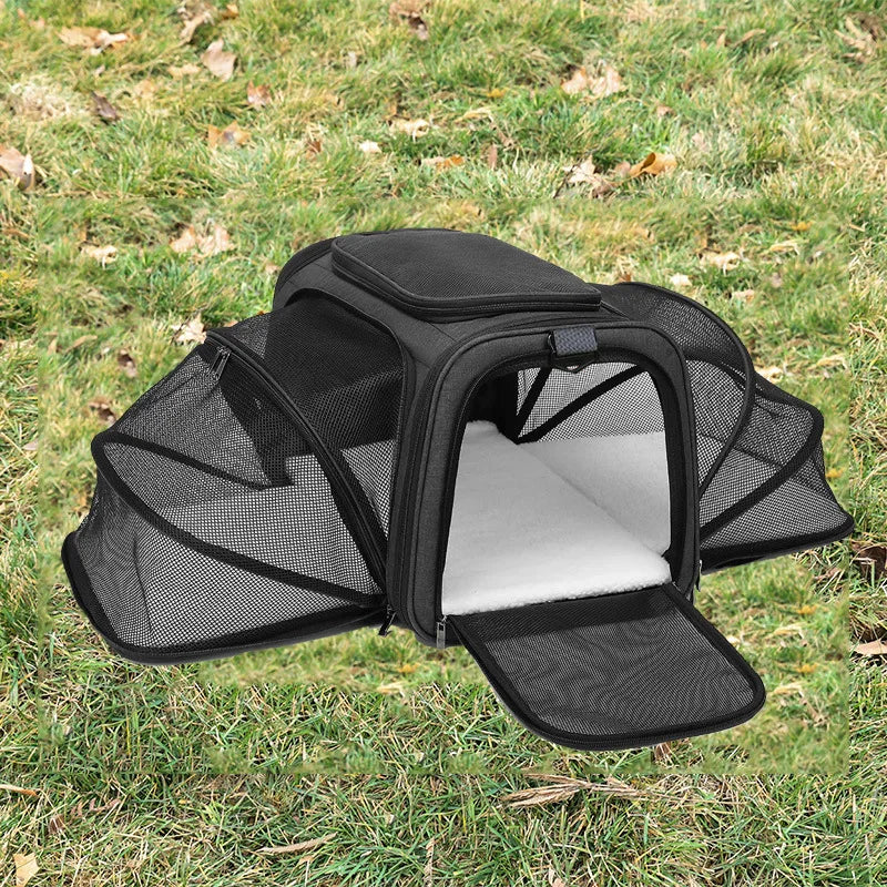 Foldable Mesh Pet Carrier