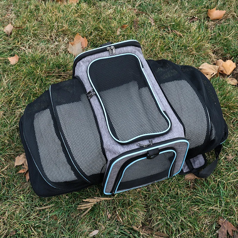 Foldable Mesh Pet Carrier