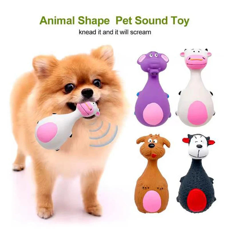 Squeaky Latex Dog Toy