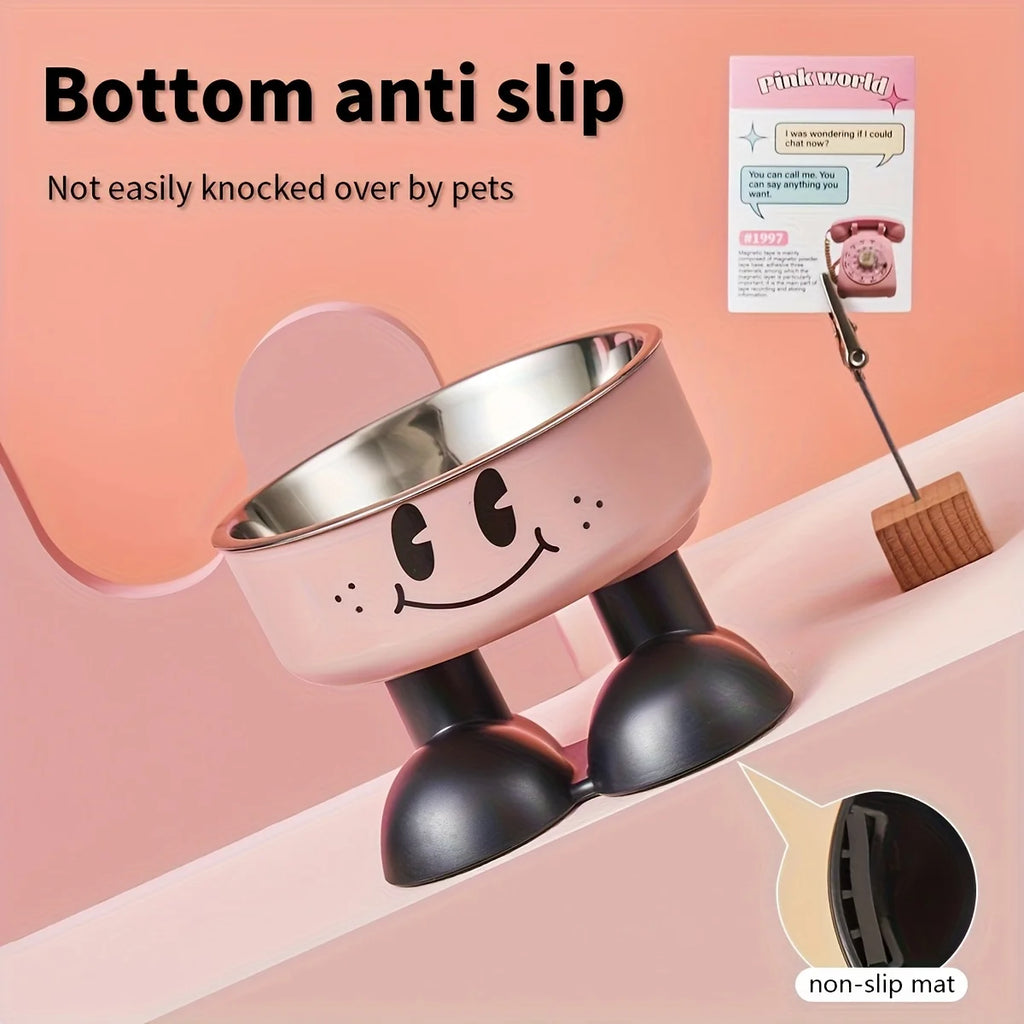 Elevated Stainless Steel Pet Bowl
