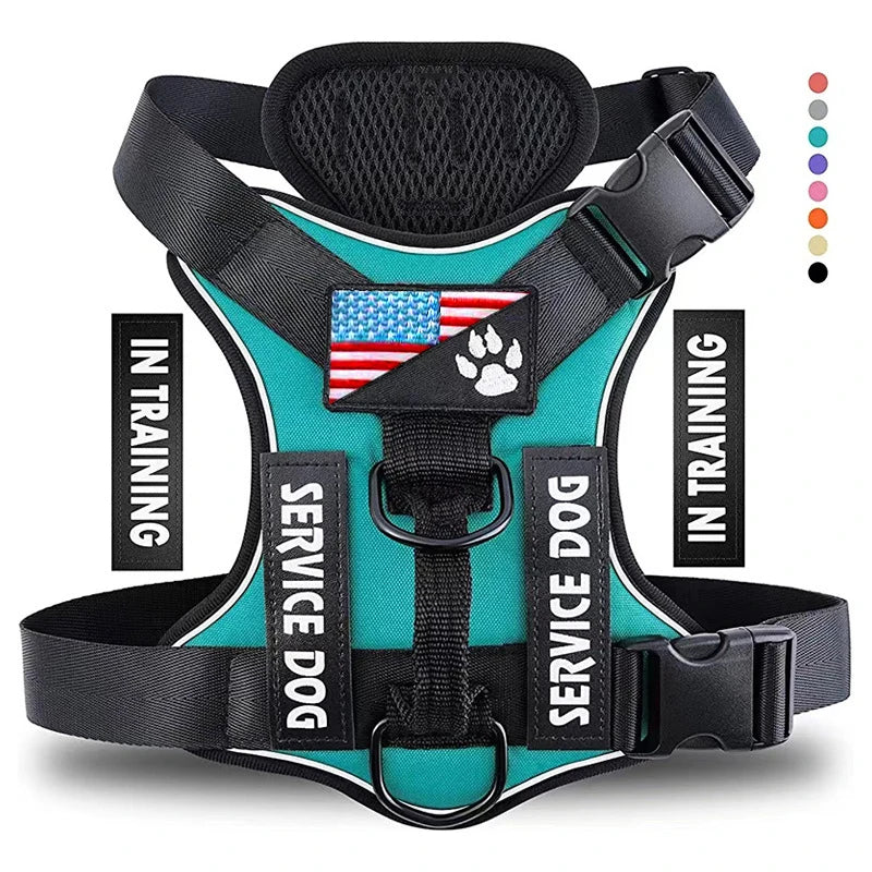 Reflective Service Dog Harness