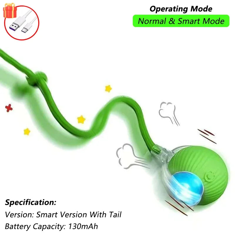 Interactive Rolling Cat Ball